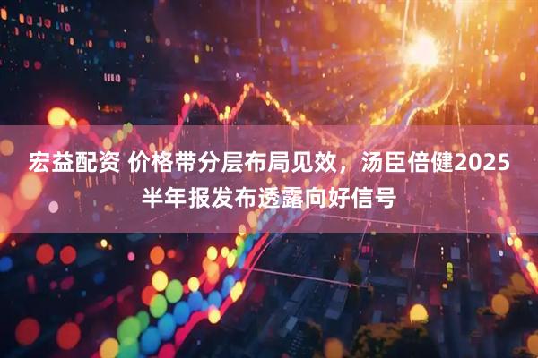 宏益配资 价格带分层布局见效，汤臣倍健2025半年报发布透露向好信号